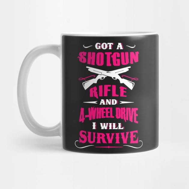 Got A Shotgun I Will Survive by babettenoella